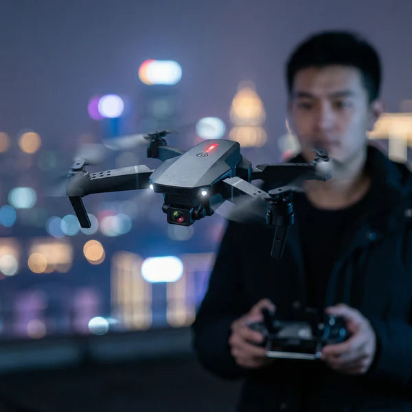 DRONE CAMERA E88 PRO MODEL QUADCOPTER AND CAMERA APP CONTROLLER AT CHEAP PRICE