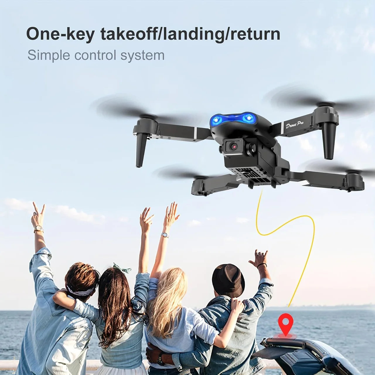 E99 Remote Control Quadcopter With Dual Camera